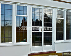 Plastik qapı və pəncərə xidməti