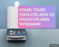 Kombi təmiri və yuyulmasi