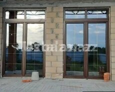 Plastik qapı və pəncərə sifarişi və təmiri