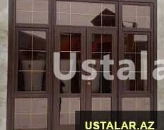 Plastik qapı və pəncərə sifarişi və təmiri