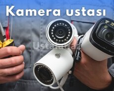 Zəmanətli bütün növ kameralarin təmiri və quraşdirilmasi