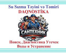 Su Sızma Təyini və Təmiri Xidməti