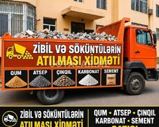 Söküntü zibil tullantı daşınması xidmət