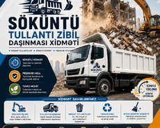Söküntü tullantı zibil daşınması xidməti