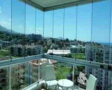 Cam balkon quraşdırılması