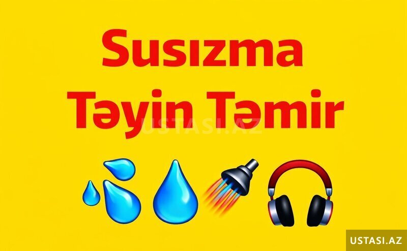 Susizma təyini və təmiri Susizma təyini və təmiri